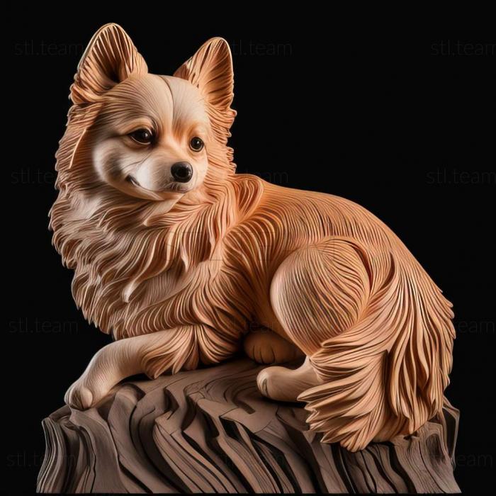 3D model Pomski dog (STL)
